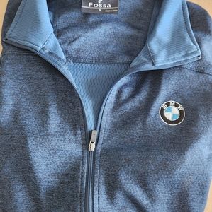 BMW sweater jacket light weight size small
